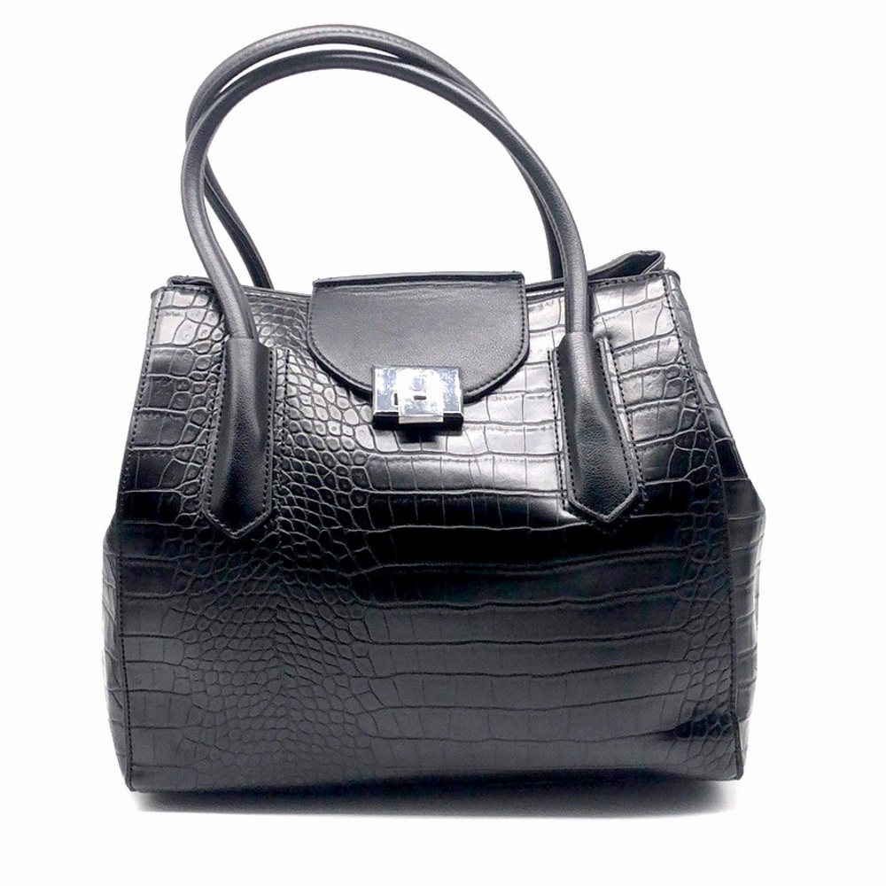 💜 Aldo Vegan Leather Black Handbag